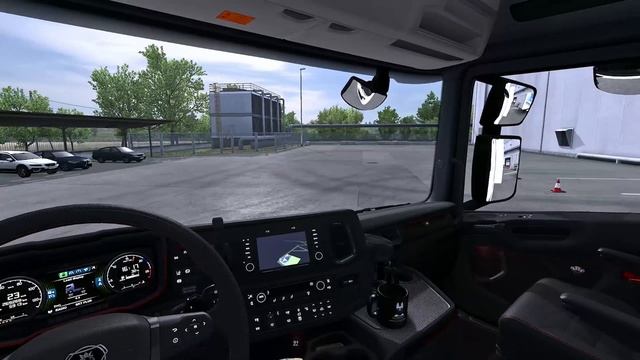 ETS2 1.35 - Driving Beyond The Baltic Sea - Next Generation Trucking - Scania S500 смотреть онлайн