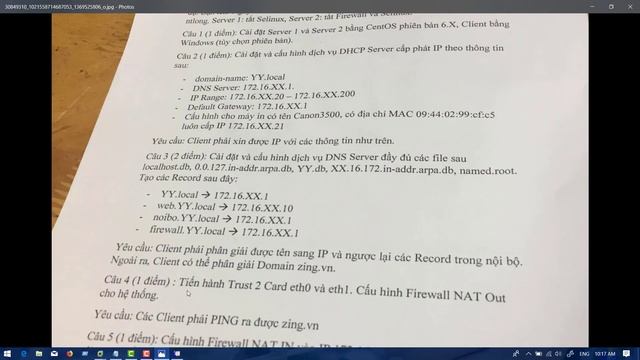 Hướng dẫn Cài dịch vụ DHCP, DNS, Web centos linux 6.5 смотреть онлайн