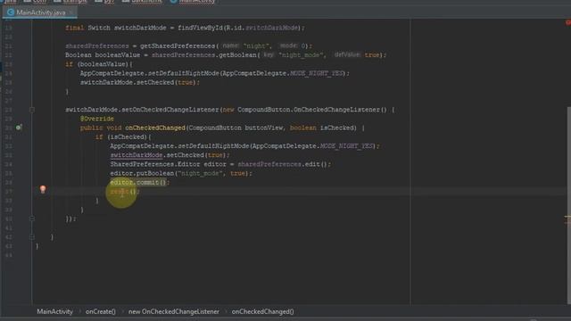 Membuat Dark Theme di Android Studio - Using SharedPreferences смотреть онлайн