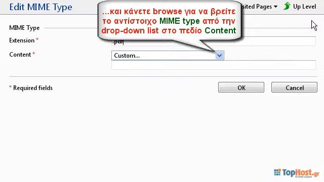 Plesk 9: Προσθήκη MIME types смотреть онлайн