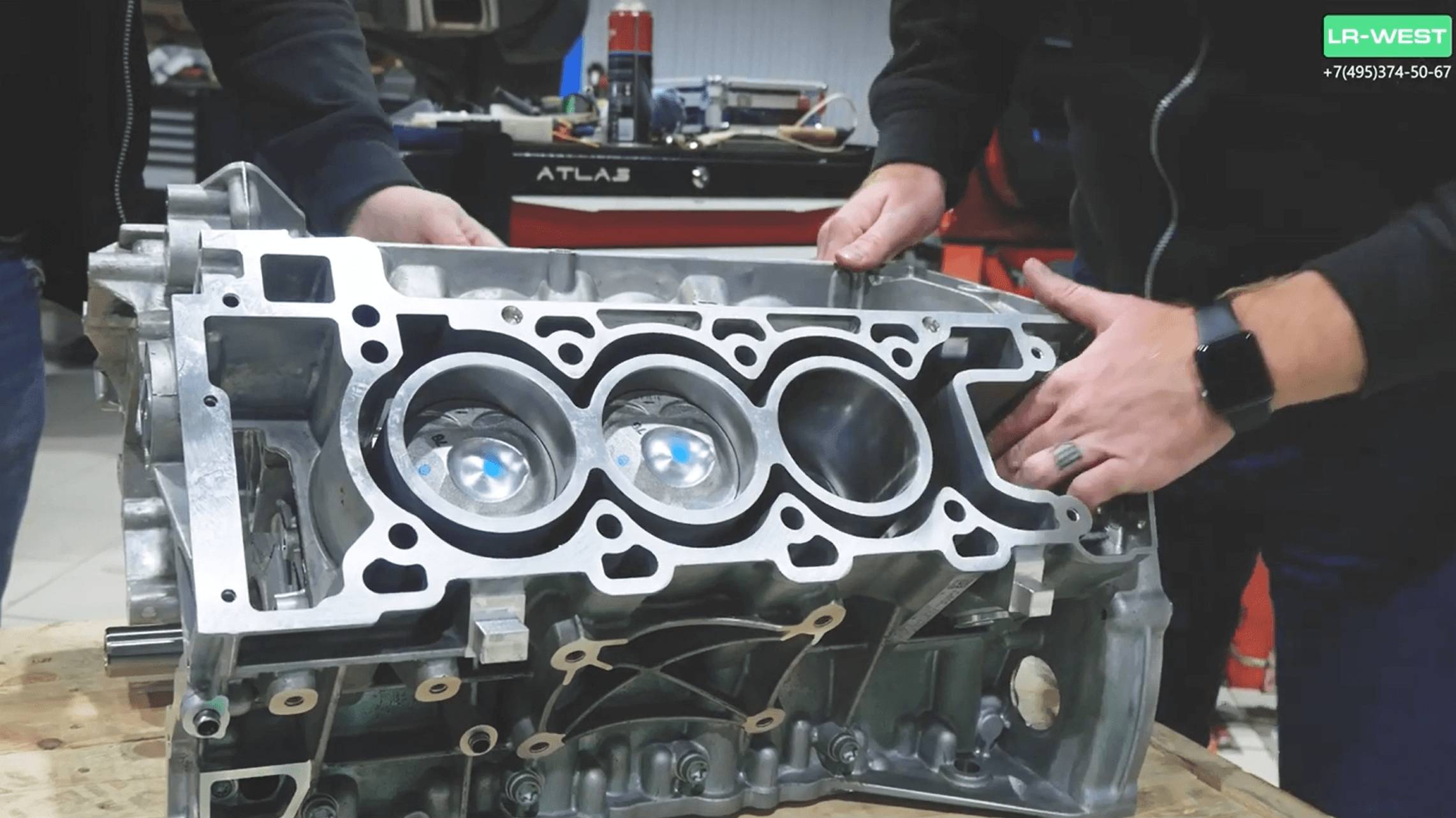 3.0 SC Range Rover в упаковке - в добрый путь. Распаковка и обзор двигателя смотреть онлайн