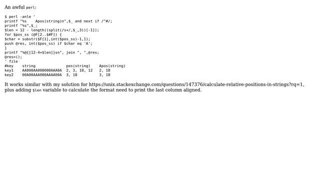Unix & Linux: String index processing (3 Solutions!!) смотреть онлайн