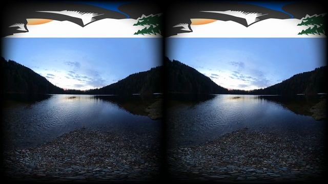 enjoy the BLUE HOUR 🔵 ambisonic VR180 nature meditation смотреть онлайн
