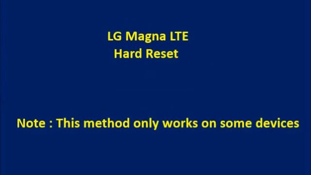 How to Hard Reset LG Magna LTE and Forgot Password Recovery, Factory Reset смотреть онлайн