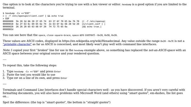 How can I check the verbatim characters of a bash command string? (4 Solutions!!) смотреть онлайн