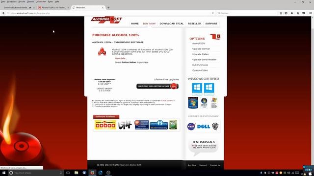 Chip Adventskalender Tür 12 Alcohol 120% V2 Brenn Software für DVD CD смотреть онлайн