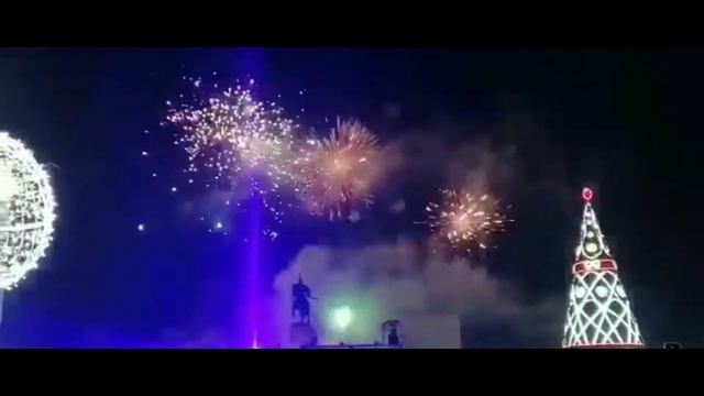 new year 2020 celebration / bishkek kyrgyzstan / #fireworks смотреть онлайн