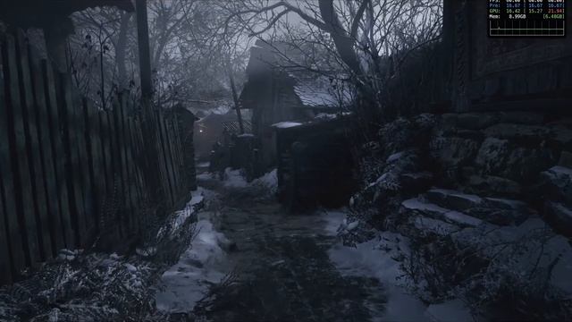 RE Village - Apple M1 Max at Snowy Forest Town смотреть онлайн
