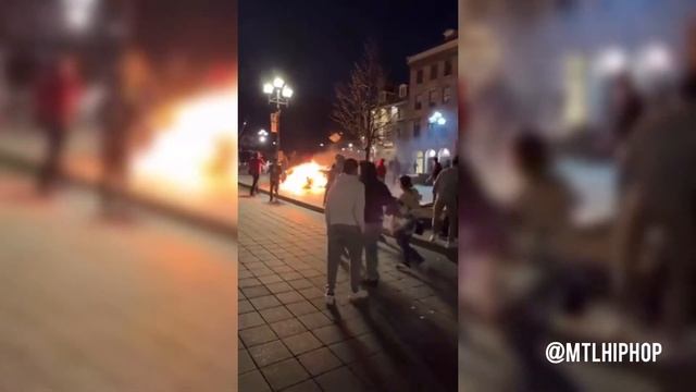 Montreal Curfew Protest At Vieux-Port (FULL HIGHLIGHTS) 4/11/21 смотреть онлайн