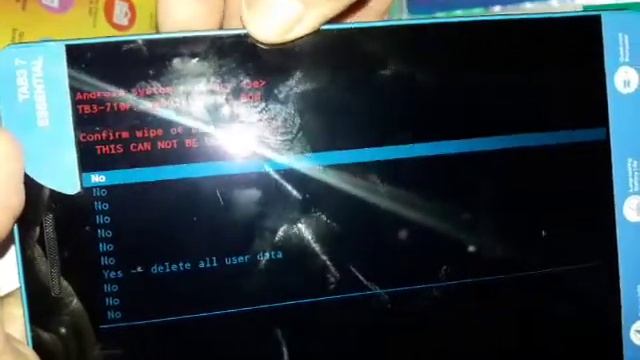 COMO FORMATEAR TABLET LENOVO TB3-710F TAB3 7 - ELIMINA BLOQUEOS Y RESTAURA TU TABLET