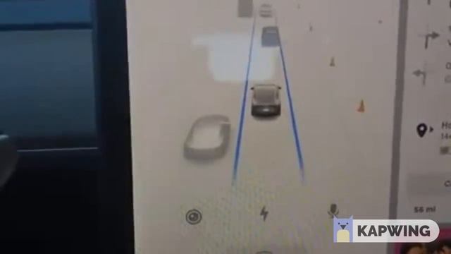 LOOK!!!! Construction Cones....Tesla Model 3 V10 V3.