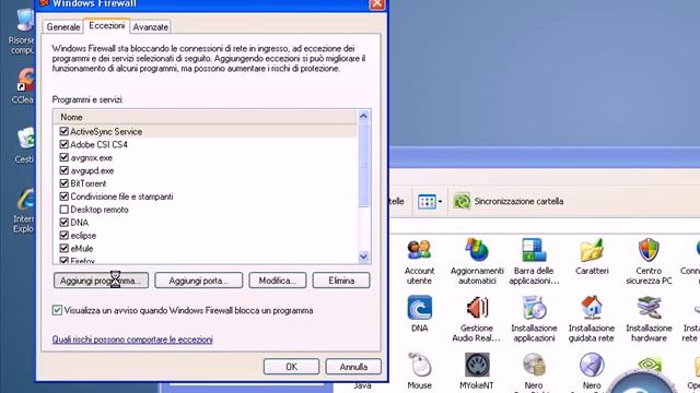 Configurare il firewall di Windows XP смотреть онлайн