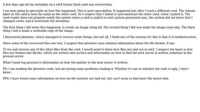 Unix & Linux: How are files laid out in ext2/ext3/ext4? смотреть онлайн