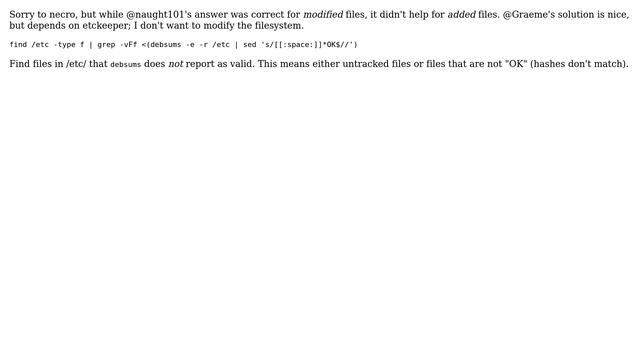 DevOps & SysAdmins: How to check for modified config files on a Debian system? (7 Solutions!!) смотреть онлайн