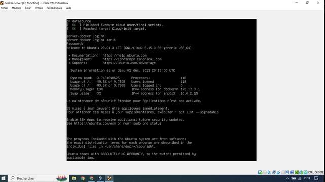 [Part 3] : install Serveur Linux sous VirtualBox #linux #server #vmware #ubuntu смотреть онлайн