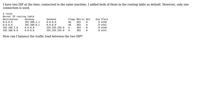 What is the routing behaviour when two or more default routes? (2 Solutions!!) смотреть онлайн