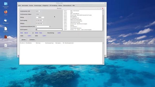 TkFibu Kreditor anlegen und bebuchen - Open Source Finanzbuchhaltung für Linux / Unix смотреть онлайн