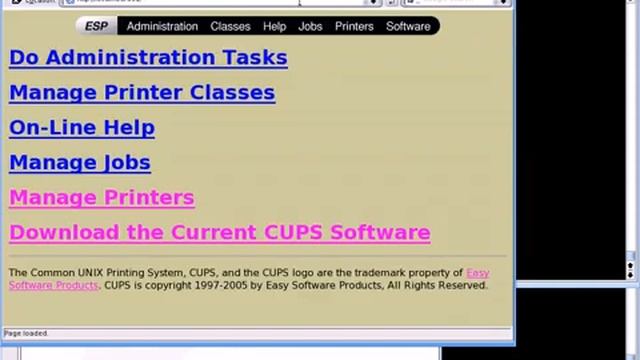 CUPS Server смотреть онлайн