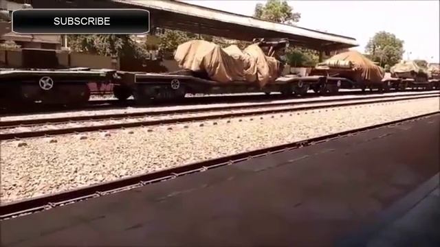 INDIA MOVING TANKS TO PAKISTAN BORDER