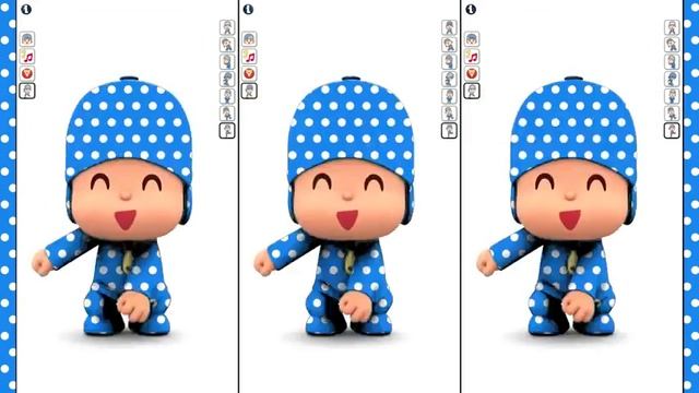 Pocoyo! Talking Pocoyo! ✿◕ ‿ ◕✿  Learn Animals! Names & Sounds For Kids! Learning Videos ! New 2017