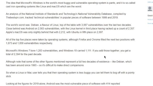 #Linux is the most vulnerable OS смотреть онлайн