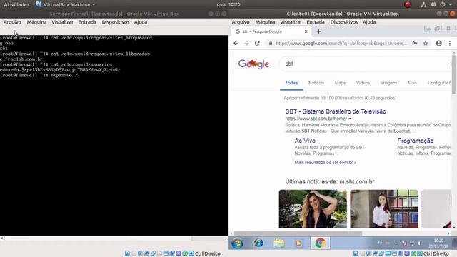 Testando o servidor de proxy em nossa rede local смотреть онлайн