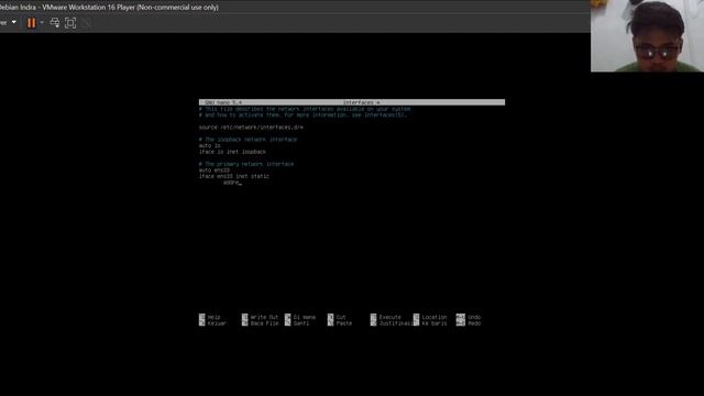 Konfigurasi IP pada Debian di mode CLI смотреть онлайн