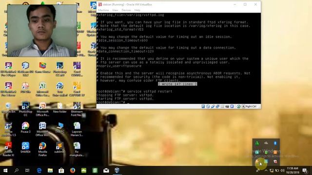 Instalasi FTP Server di Linux Debian смотреть онлайн