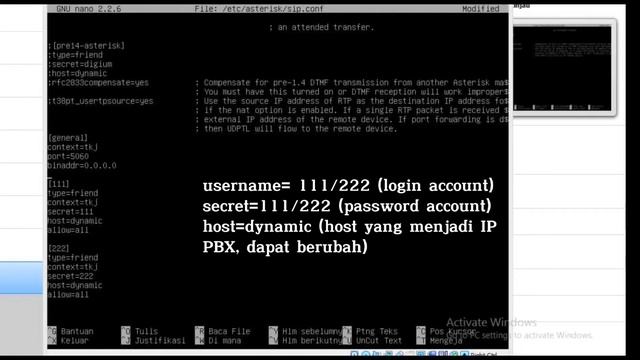 VoIP asterisk Debian 8 di Virtualbox dengan ip phone смотреть онлайн