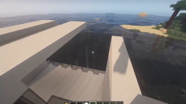 Build a beach house in Minecraft смотреть онлайн