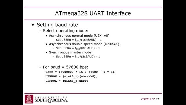 CSCE 317 Spring 2020 Lecture 2: AVR GPIO and Interrupts смотреть онлайн