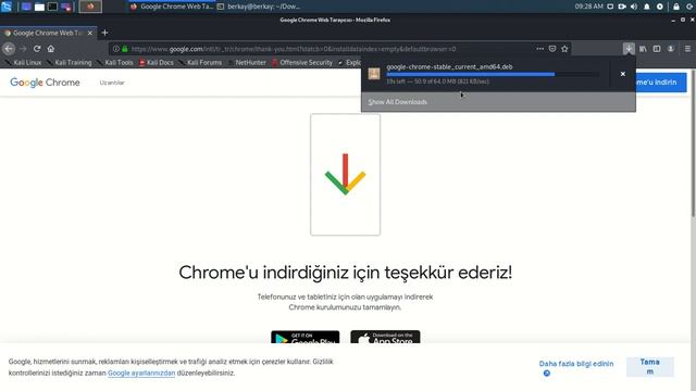 How İnstall Google Chrome in Kali Linux смотреть онлайн