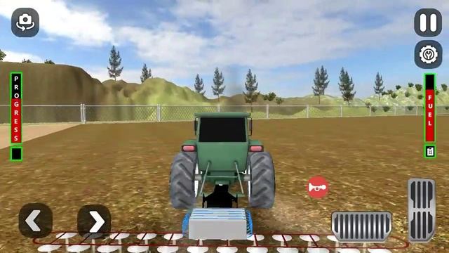 Modern Farming Simulation Tractor Drone Farming #11 - Android Games смотреть онлайн