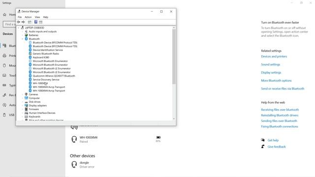 Fix Bluetooth Failed to Remove Device on Windows 10 смотреть онлайн