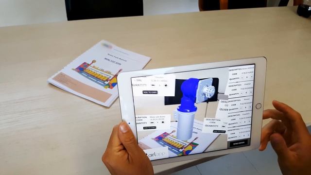 Airlapp EasyOrder AR - the spareparts replacing App смотреть онлайн