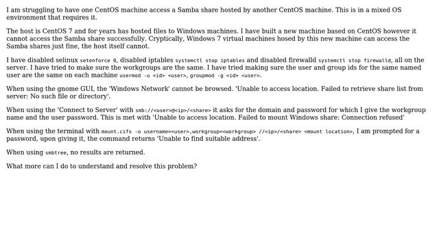 DevOps & SysAdmins: How to mount a Samba share from one CentOS machine to another? смотреть онлайн