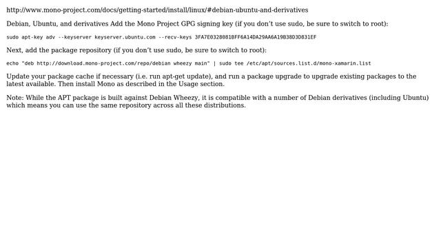 Ubuntu: Is there a PPA to get the latest Mono and Monodevelop versions? (2 Solutions!!) смотреть онлайн