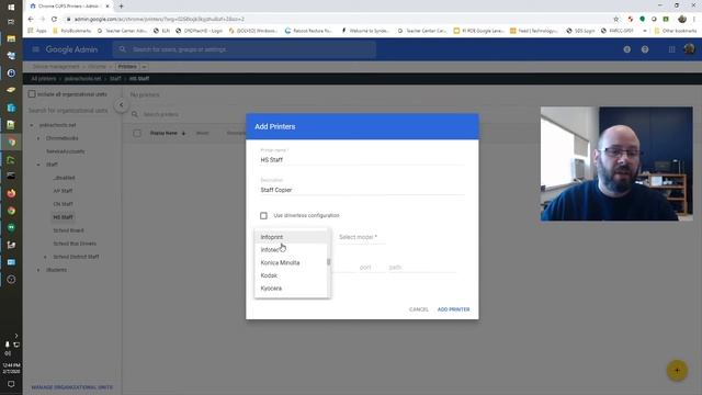 Google Admin CUPS Printing Deployment смотреть онлайн