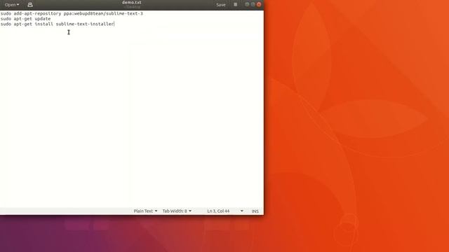 How to install Sublime of Ubuntu смотреть онлайн