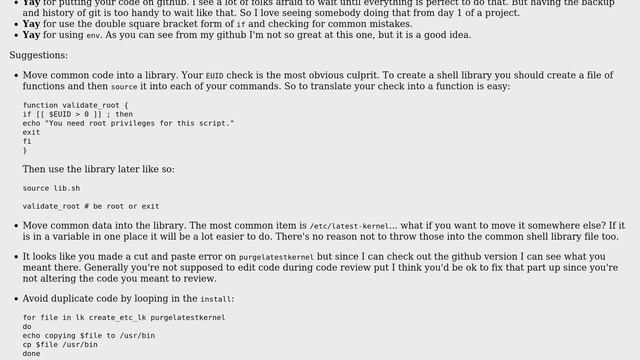 Code Review: Bash script which downloads the latest linux stable kernel (2 Solutions!!) смотреть онлайн