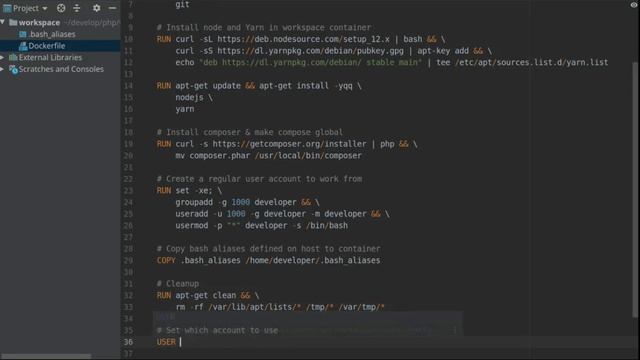 PHP Workspace Container - Part 1 смотреть онлайн