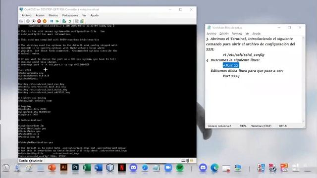 Configurar el SSH en Centos Minimal 7.8 смотреть онлайн