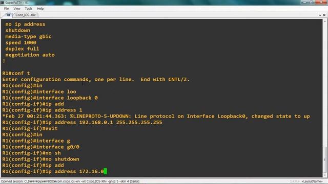How to install Cisco IOS XRv on GNS3 clip3 смотреть онлайн