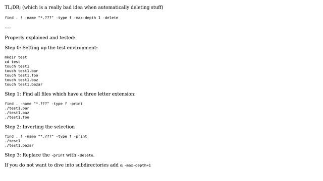 I want to find files with no suffix and delete them. How do you do this? (3 Solutions!!) смотреть онлайн