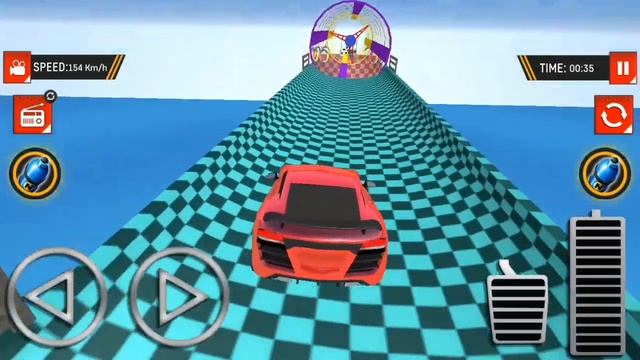 Impossible GT Car Stunt Racing Simulator - Muscle Car Mega Ramp Driving - Android GamePlay