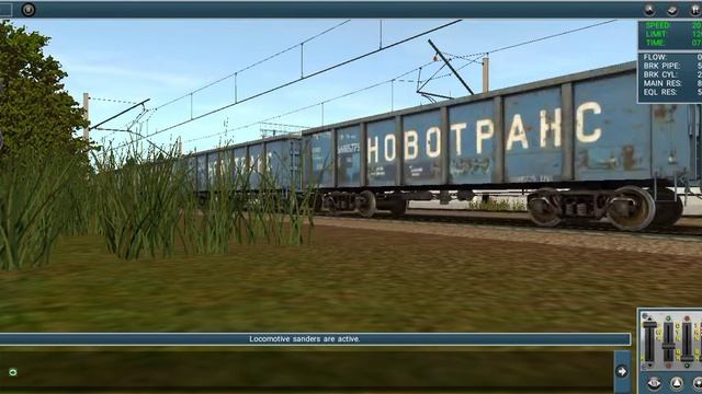 2м62-1101 с полувагонами "НОВОТРАНС" trainz android смотреть онлайн