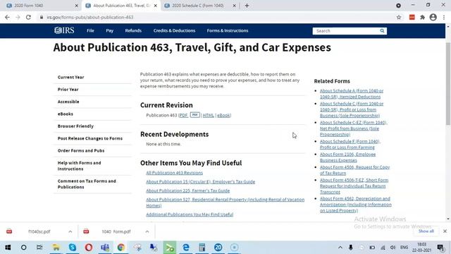 Form 1040, Schedule C 2020-2021, Profit or Loss From Business| How to Prepare Schedule C смотреть онлайн