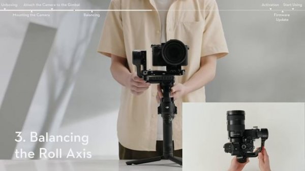 Первичное руководство DJI RS 4 #dji #djirs4