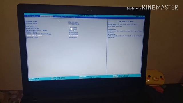 CARA MEMBUKA BIOS PADA LAPTOP LENOVO IDEAPAD 110 | PENJELASAN MENU смотреть онлайн