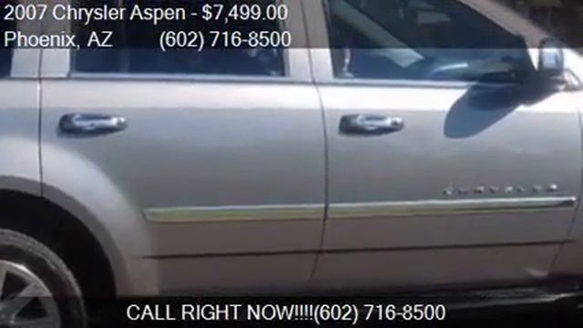 2007 Chrysler Aspen Limited 4x2 4dr SUV for sale in Phoenix, смотреть онлайн